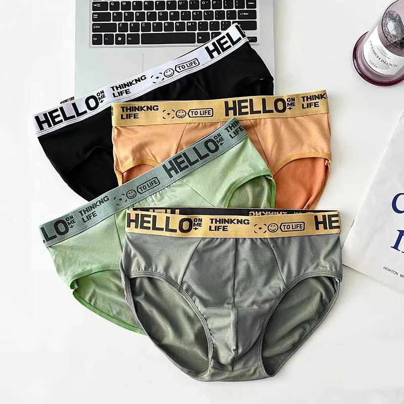 Multi Pack Underwear - 3Pcs/Lot Men's Underpants Soft Men Panties