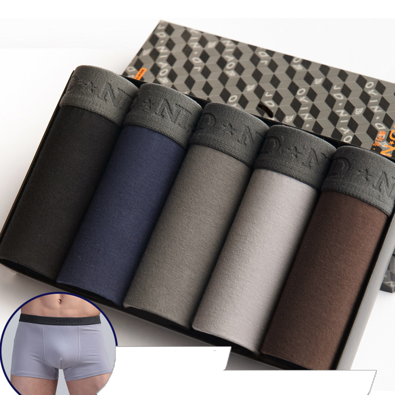 Multi Pack Underwear - 5Pcs/lot Men Underwear Cotton Boxer Men
