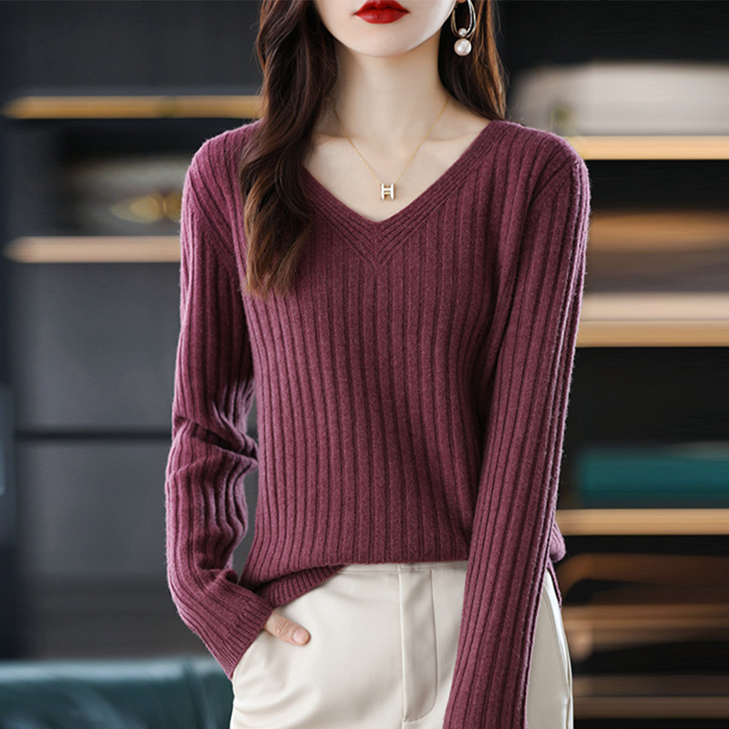Thermal Long John - New Solid Color V Neck Knitted
