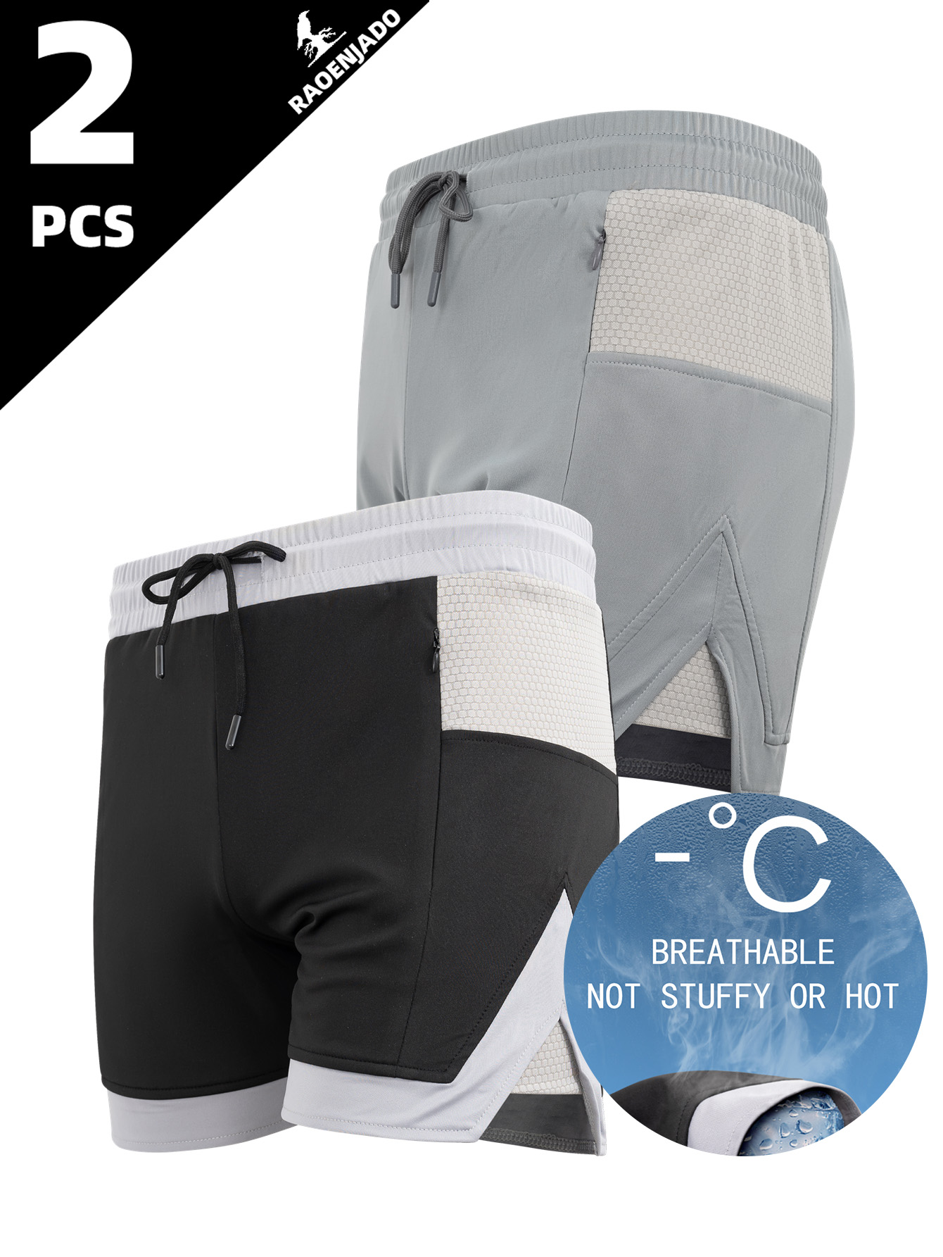 Mens Athletic Shorts Quick Dry - Trunk Breathable Men recension och pris