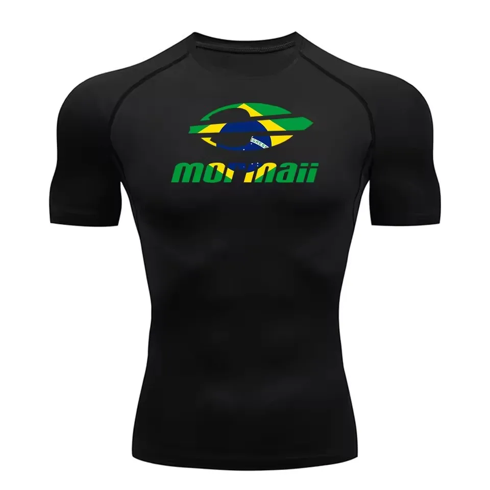 Men Rash Guard Surfing Diving  - T Shirt Tight Fit recension och pris