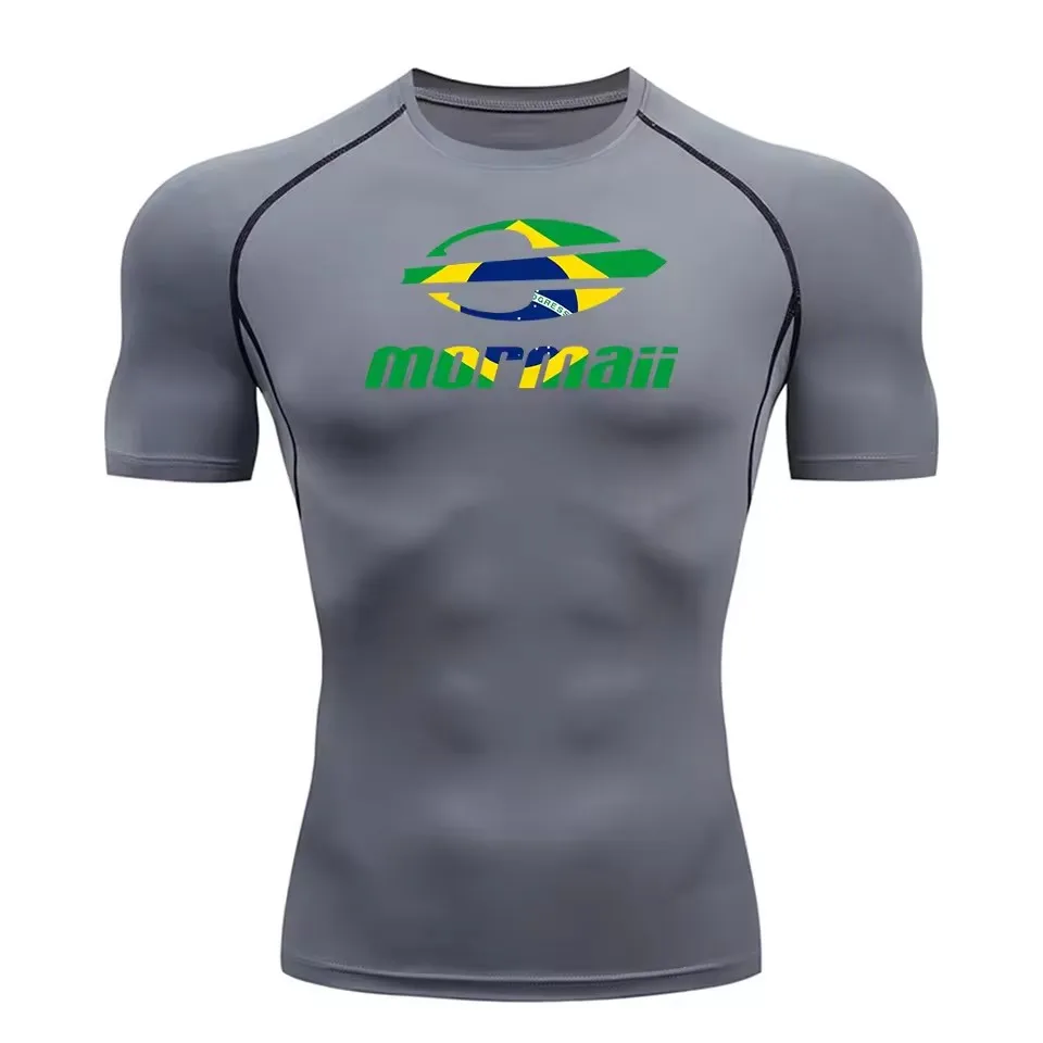 Men Rash Guard Surfing Diving  - T Shirt Tight Fit recension och pris