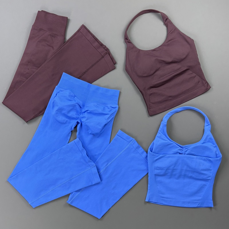 2 Pieces Workout Set Women Sea - Suspender Tank Top recension och pris