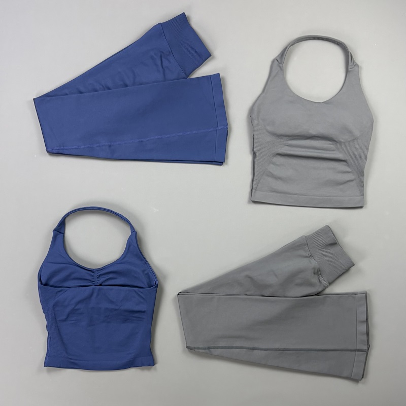 2 Pieces Workout Set Women Sea - Suspender Tank Top recension och pris