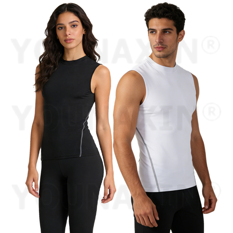 YOUNAXIN Unisex Sleeveless Com - Base Layer Top recension och pris
