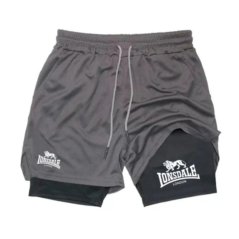 Print 2 in 1 Running Shorts fo - Compression Shorts Athletes recension och pris