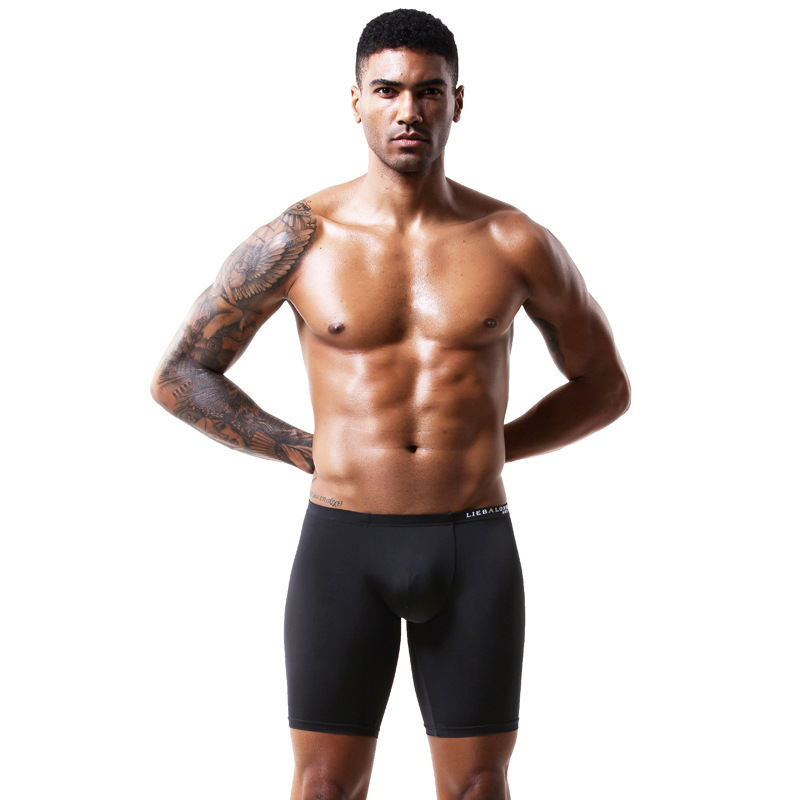 Men Trunks Long Legs Boxershor - Long Leg Trunk Men recension och pris