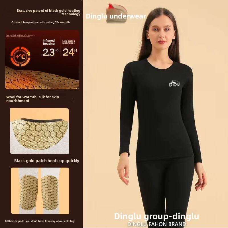 Deer Black Gold Graphene Self- - Thermal Long John recension och pris