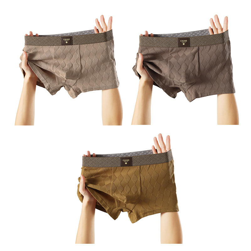 3 Pack Huajielong Men Cotton B - Multi Pack Underwear recension och pris
