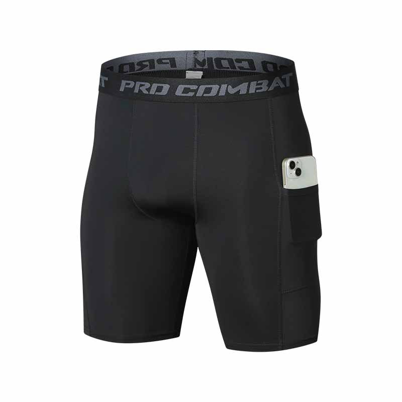 2026 Mens Gym Shorts with Pock - Compression Shorts Athletes recension och pris