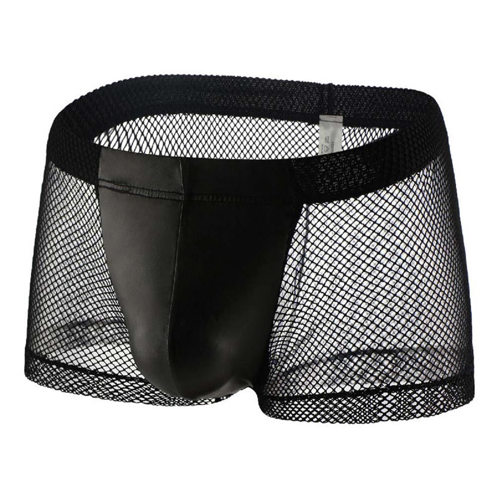 Men Mesh See Through Boxer Sho - Pouch Boxer Pouch recension och pris