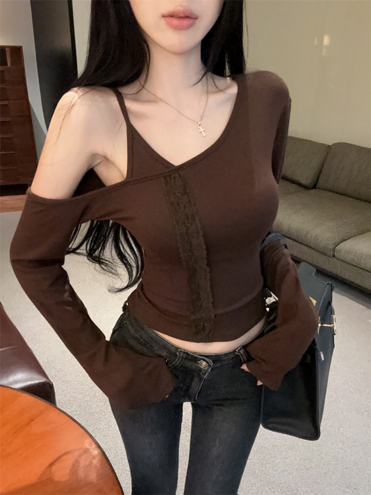 Women's Lace under Shirt Sleev - Sleeveless Undershirt recension och pris