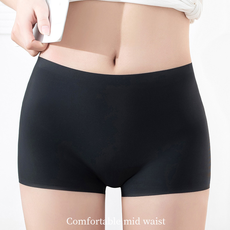 Safety Pants Mid Waist Women's - Boxer Brief Pack Cotton recension och pris