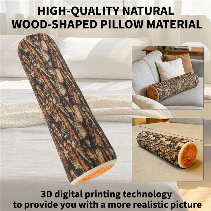 AB08-Pillows, Comfortable Log  - Bamboo Fiber Trunk recension och pris