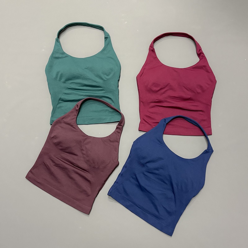 Women Halter Neck Sports Top S - Suspender Tank Top recension och pris