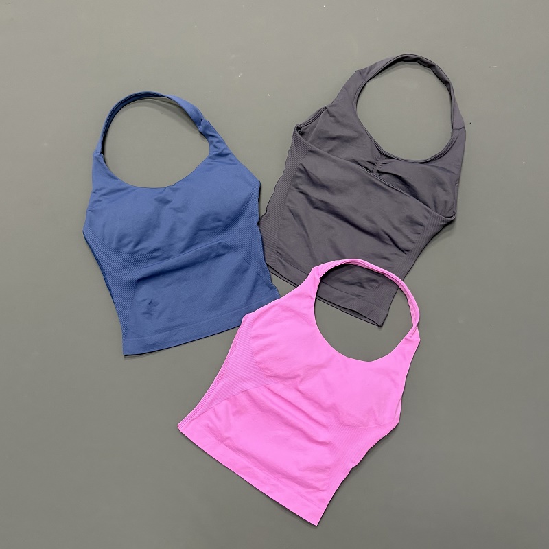 Women Halter Neck Sports Top S - Suspender Tank Top recension och pris