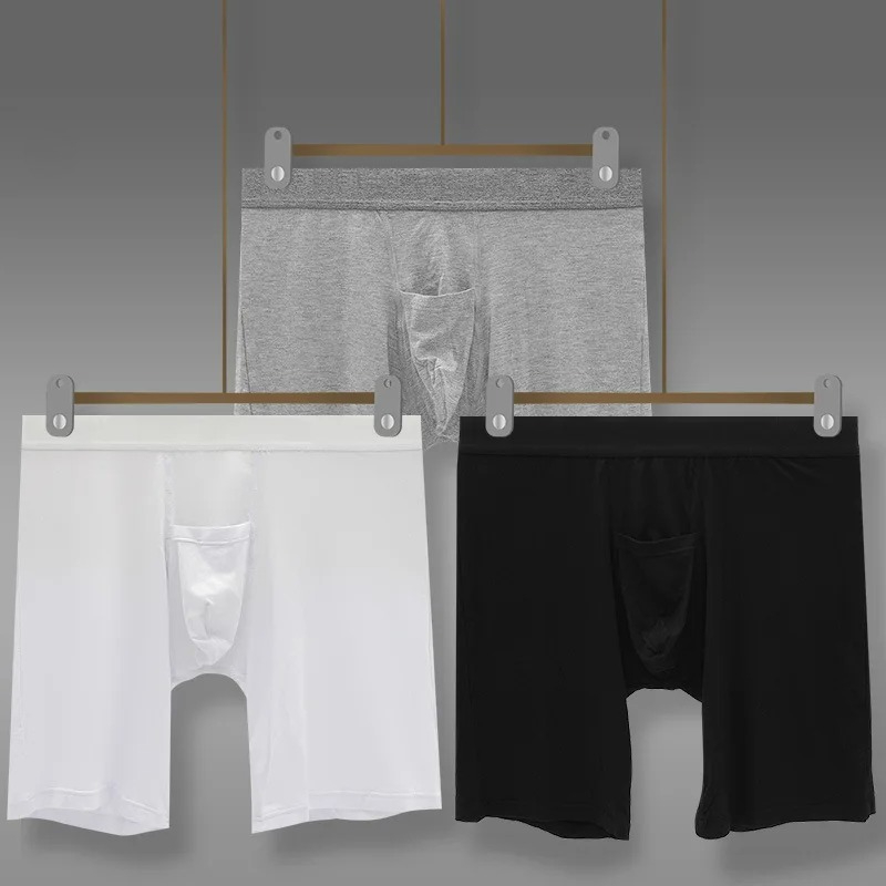 Men's Bulge Boxy Underwear Ext - Long Leg Trunk Men recension och pris