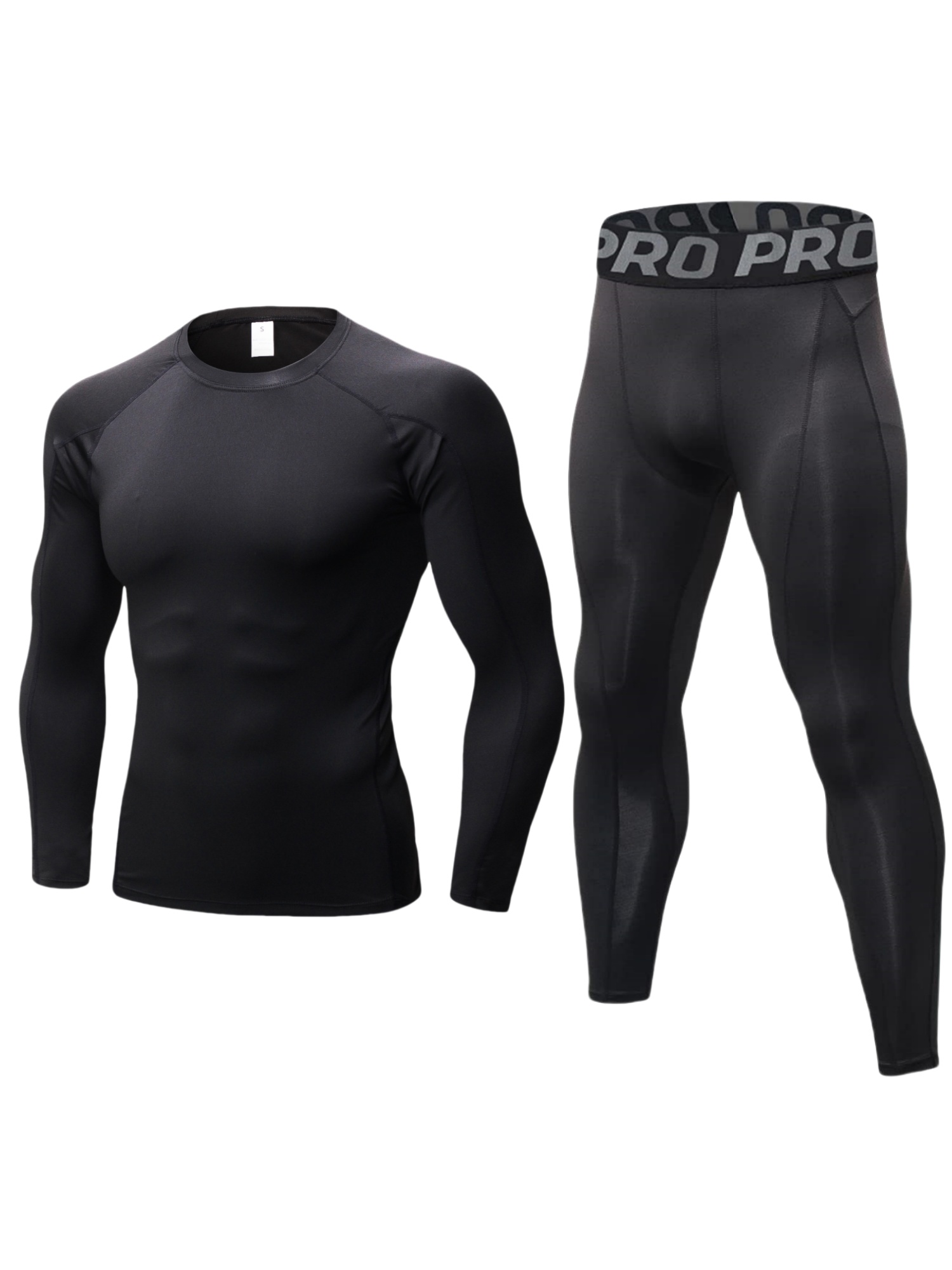 Mens Workout Compression Set P - Compression Long Pant recension och pris