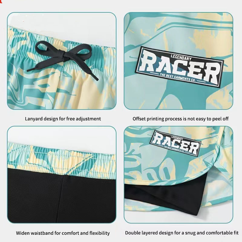 Swimming Trunks Adult Double L - Trunk Breathable Men recension och pris