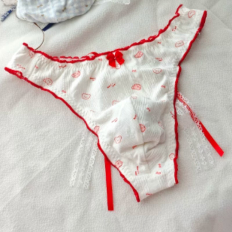 Japanese New Sweet Floral Bow  - Boxer Brief Pack Cotton recension och pris