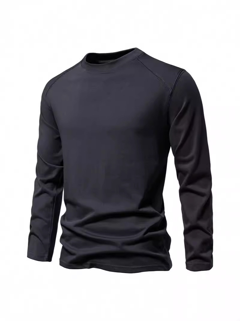 American Men's Long Sleeve T-S - Undershirt Crew Neck recension och pris