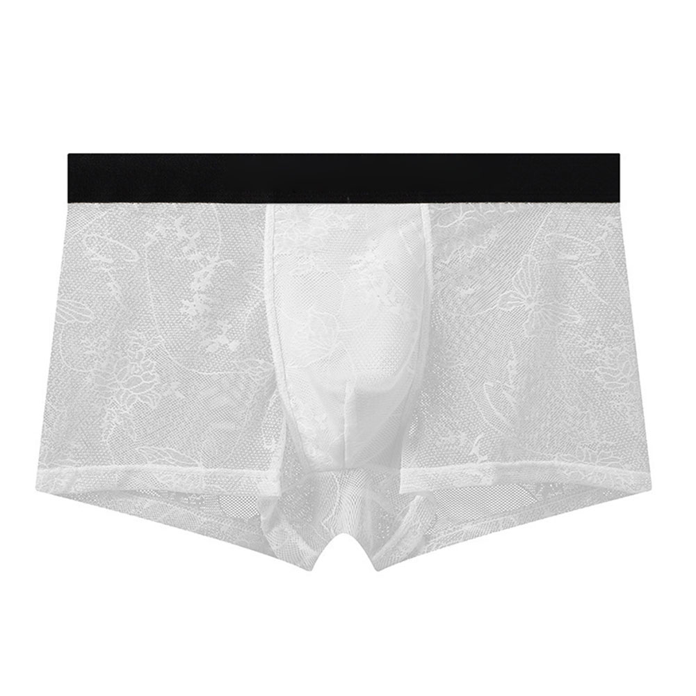 Men's Ice Silk Mesh Lace Boxer - Pouch Boxer Pouch recension och pris