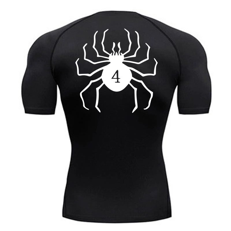 Spider Print Compression Shirt - Base Layer Top recension och pris