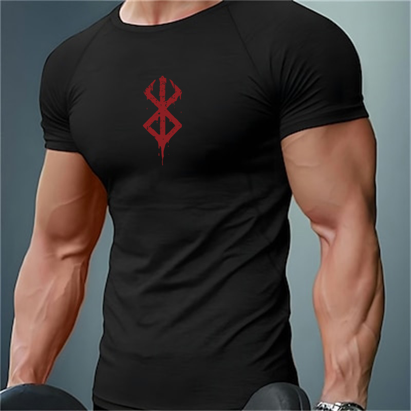 Men's Print Compression Shirts - Base Layer Top recension och pris