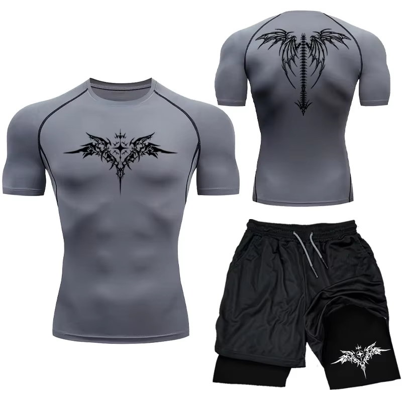 New Men's MMA Compression Athl - Compression Shorts Athletes recension och pris