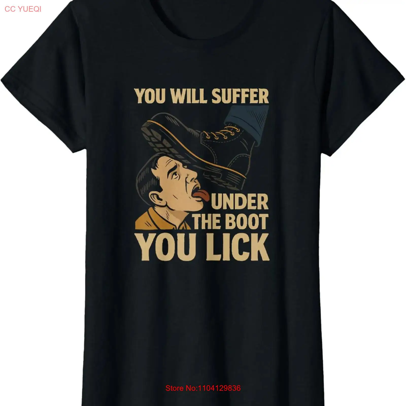 You Will Suffer Under The Boot - Undershirt Crew Neck recension och pris