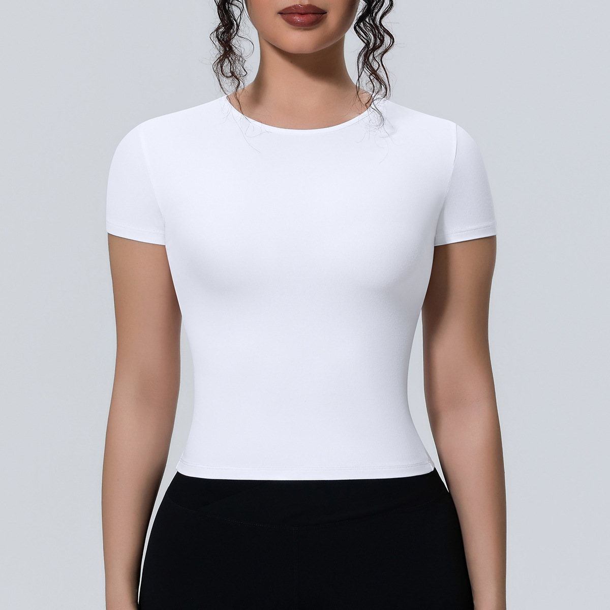 Women's Tight Fitting Sports T - T Shirt Tight Fit recension och pris