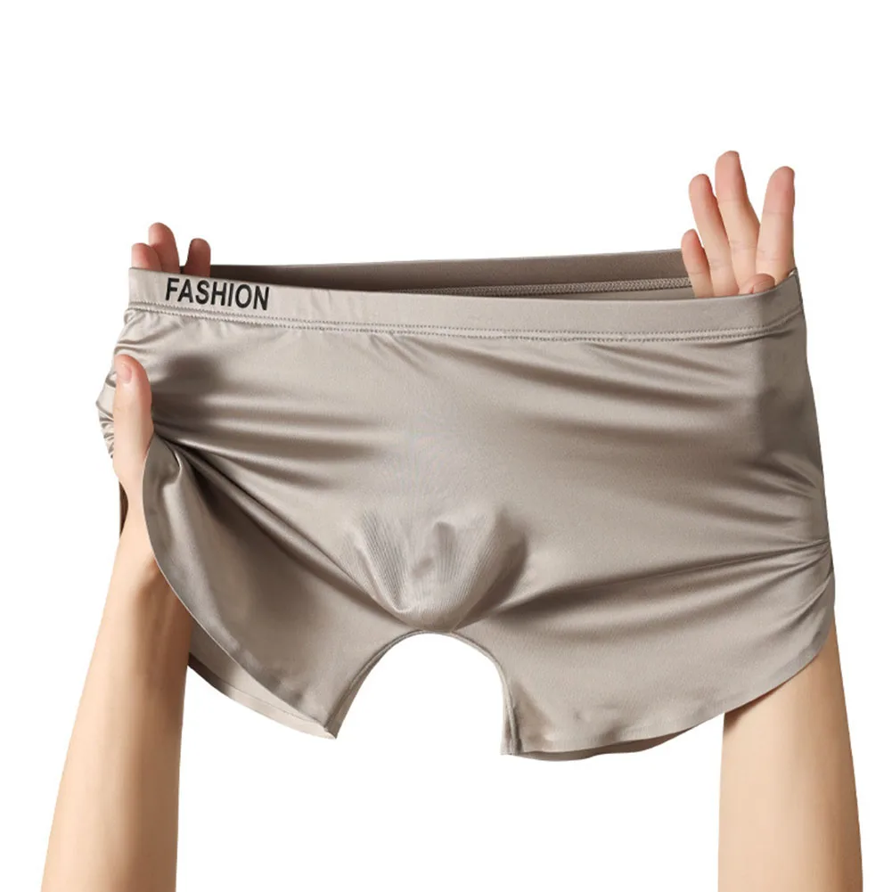 Men's Ice Silk Seamless Boxers - Pouch Boxer Pouch recension och pris