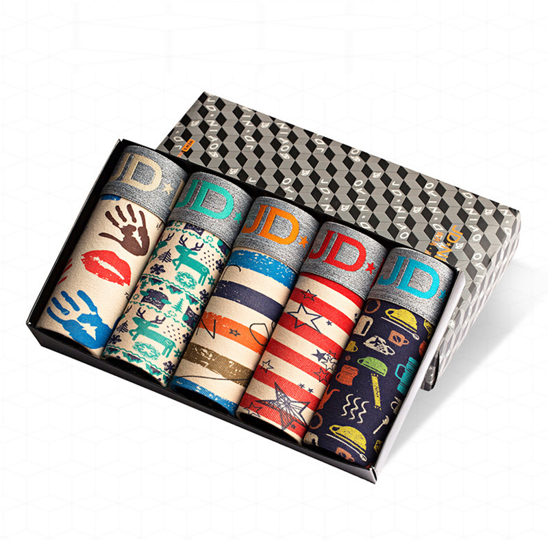 5Pcs/lot Men Underwear Cotton  - Multi Pack Underwear recension och pris