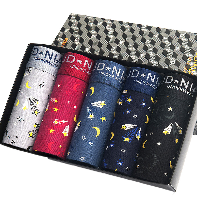 5Pcs/lot Men Underwear Cotton  - Multi Pack Underwear recension och pris