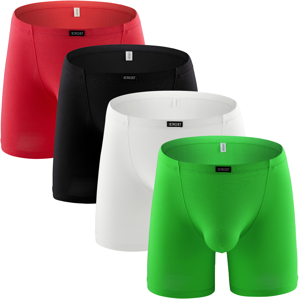 iKingsky Men's Modal Long Leg  - Long Leg Trunk Men recension och pris