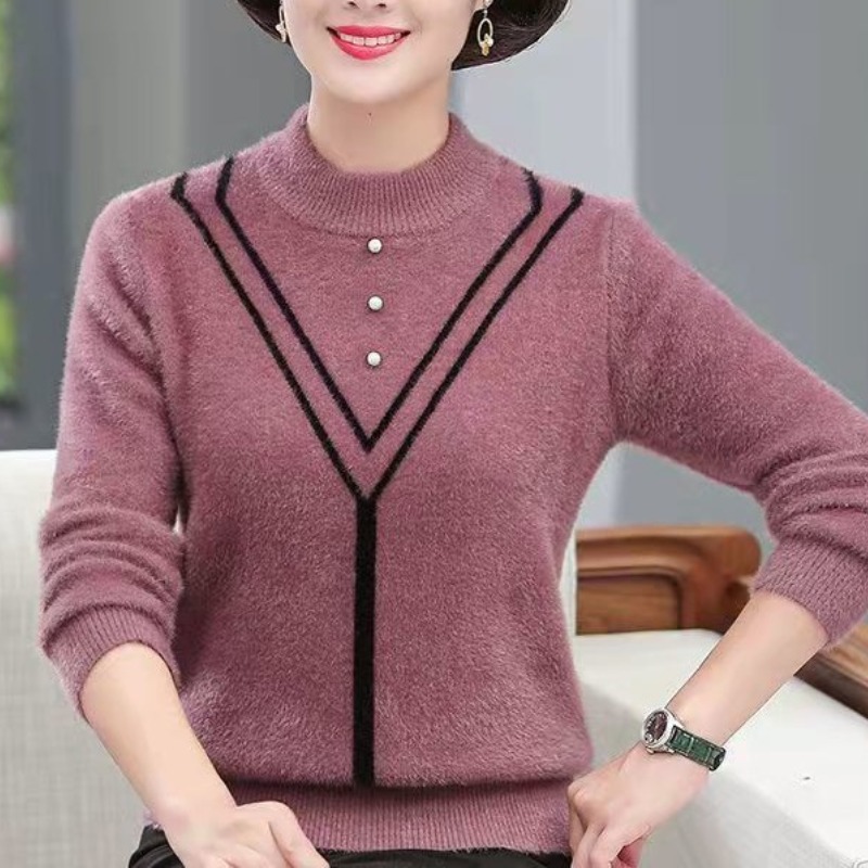 Women's Autumn Winter Solid Fl - Undershirt Crew Neck recension och pris