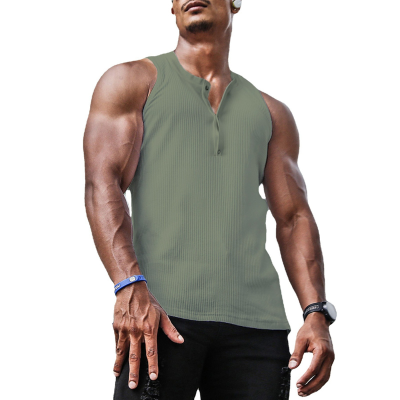 Men’s Ribbed Top Sleeveless He - Undershirt Crew Neck recension och pris