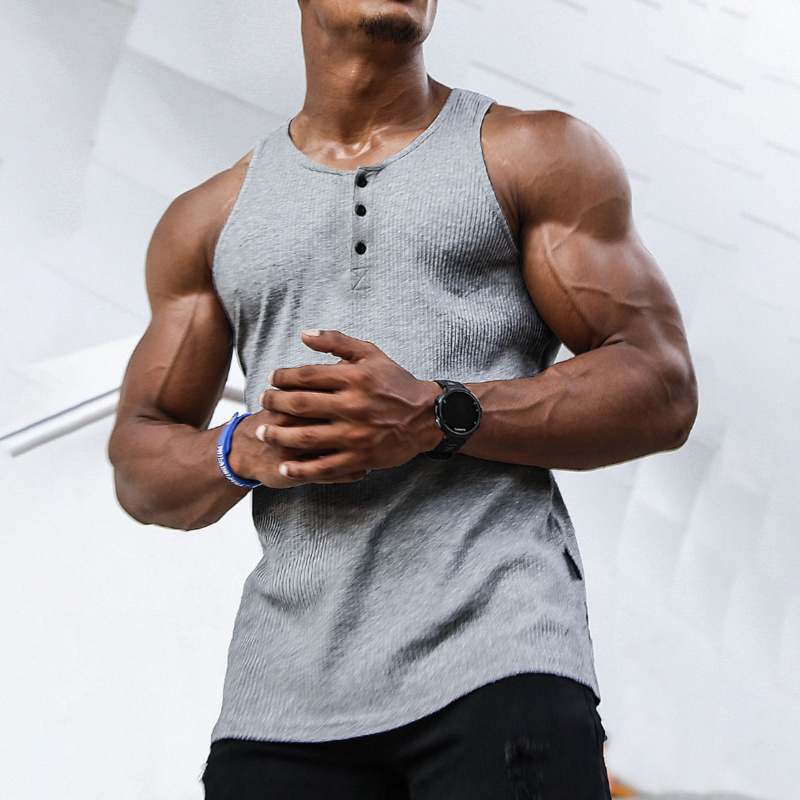 Men’s Ribbed Top Sleeveless He - Undershirt Crew Neck recension och pris