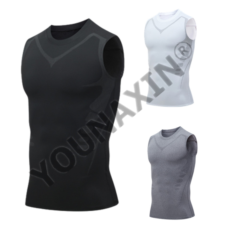 3 Pieces Men's Sleeveless T-Sh - T Shirt Tight Fit recension och pris