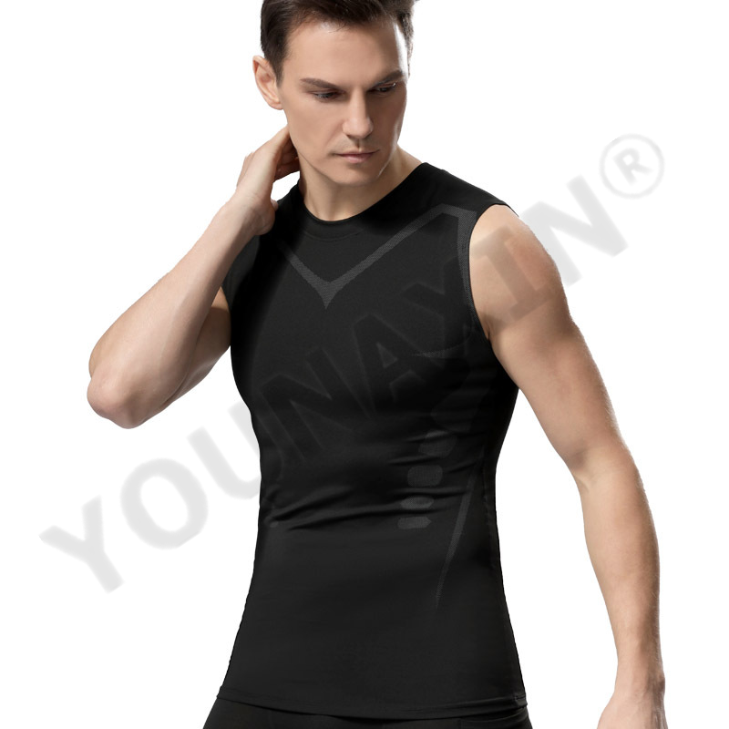 3 Pieces Men's Sleeveless T-Sh - T Shirt Tight Fit recension och pris