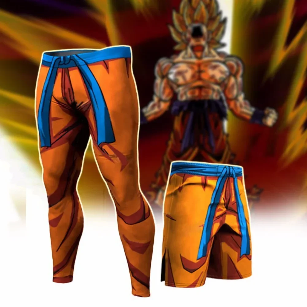 Goku Men Skinny Legging Compre - Compression Long Pant recension och pris