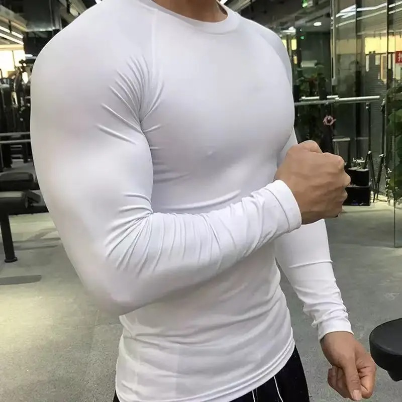 Men Sport T-shirt Quick Dry Bo - T Shirt Tight Fit recension och pris