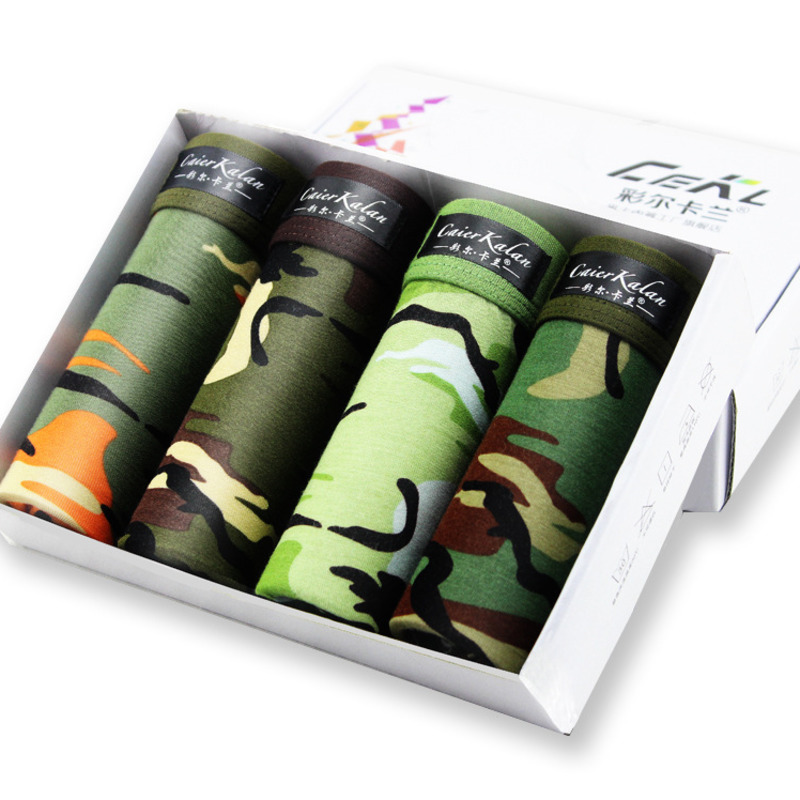 4pcs/lot Camouflage Boxer Men  - Multi Pack Underwear recension och pris