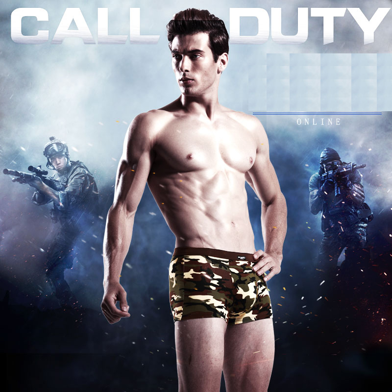4pcs/lot Camouflage Boxer Men  - Multi Pack Underwear recension och pris