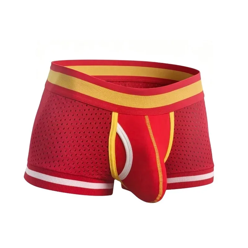 Summer Men Mesh Boxer Briefs U - Mesh Sport Boxer recension och pris