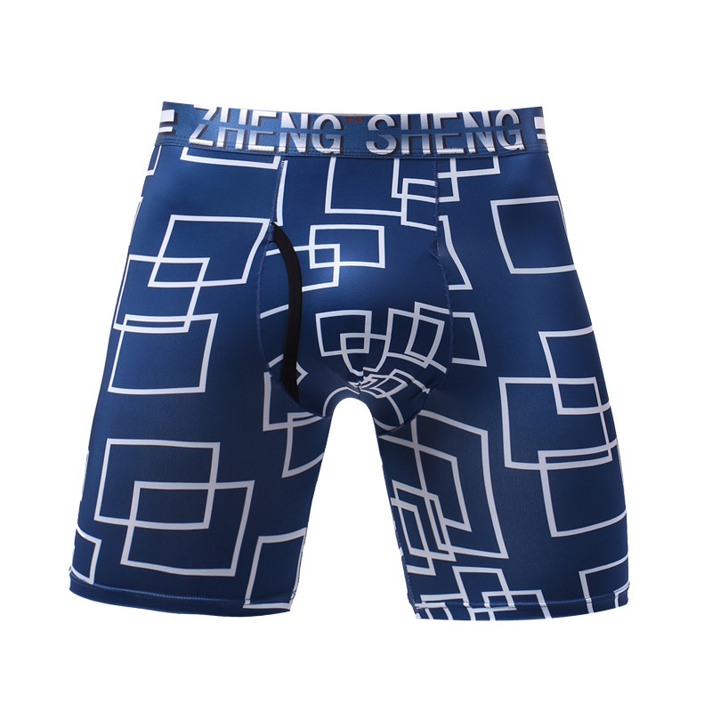 Mens Underwear Boxers Shorts H - Long Leg Trunk Men recension och pris
