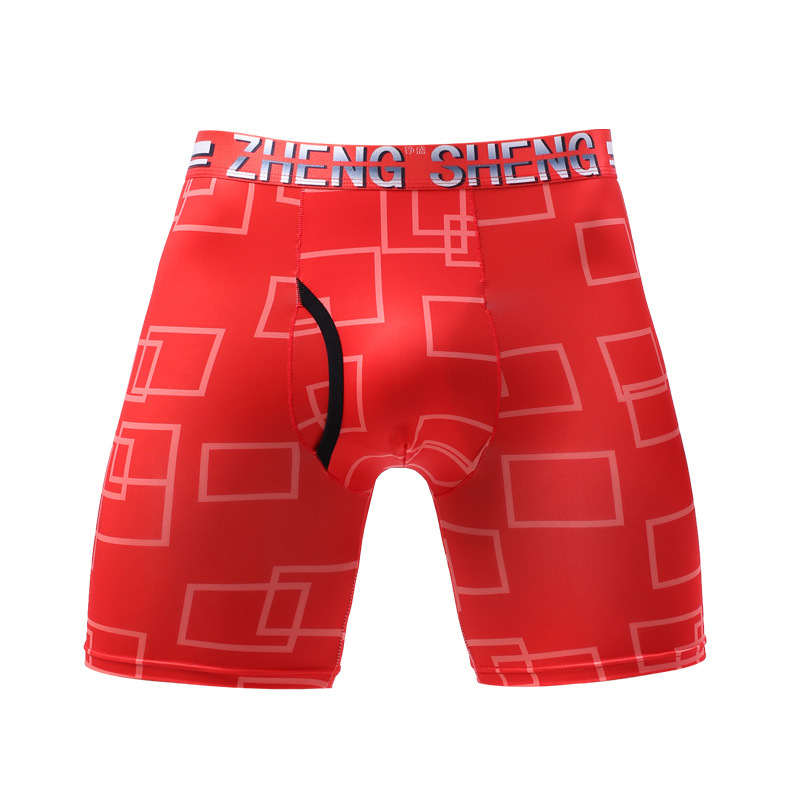 Mens Underwear Boxers Shorts H - Long Leg Trunk Men recension och pris