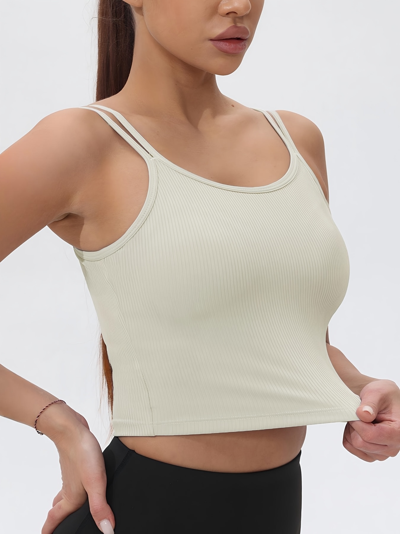 Fitfemme Women's Ribbed Sleeve - Tank Top Ribbed recension och pris