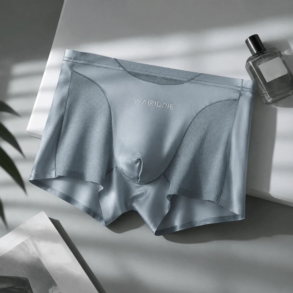 Simple Mesh Ice Silk Underwear - Mesh Sport Boxer recension och pris