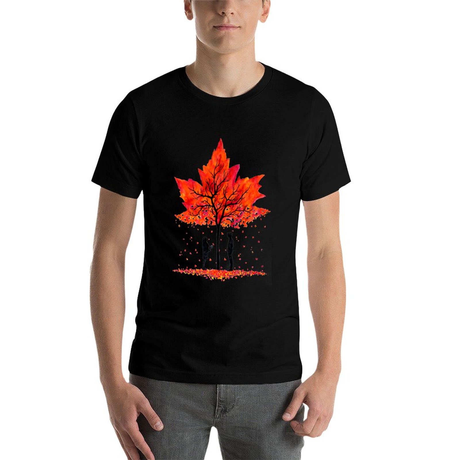 Love under the Maple Tree T-Sh - Undershirt Crew Neck recension och pris